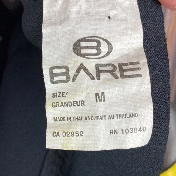 Bare Mens Spring Shorty Wetsuit Size Medium Plazma 2mm - Picture 6 of 6